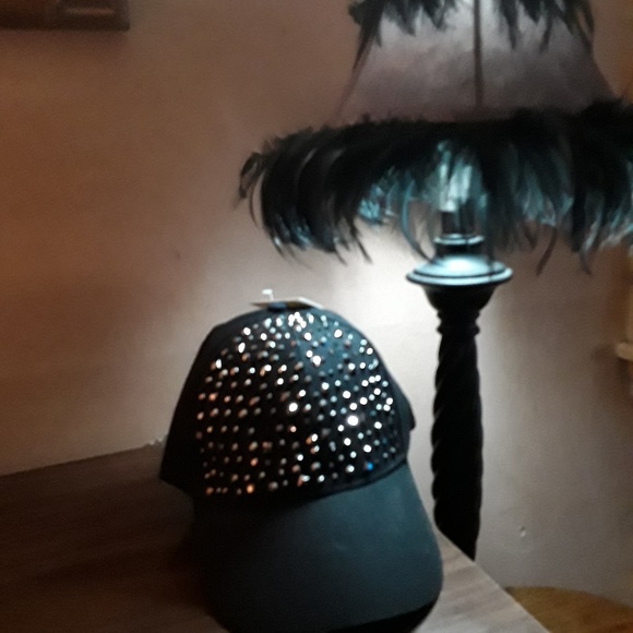 ⚡Womens black studded baseball hat - Picture 3 of 5